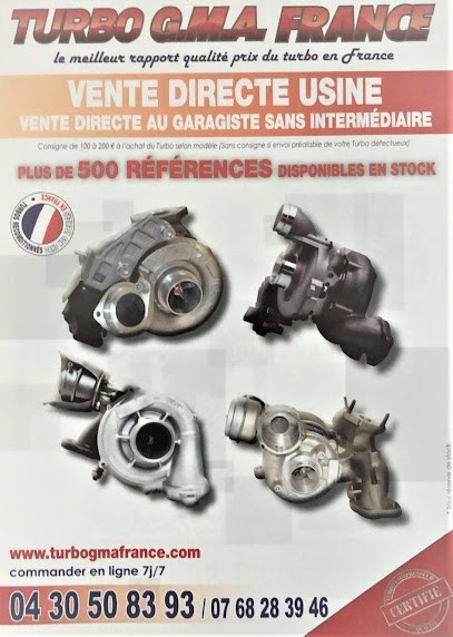 TURBO GMA FRANCE, Magasin de Pièces Détachées Auto à Nîmes