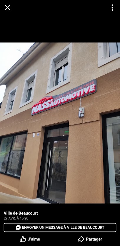 Nass'automotive, Magasin De Pièces Automobiles à Beaucourt