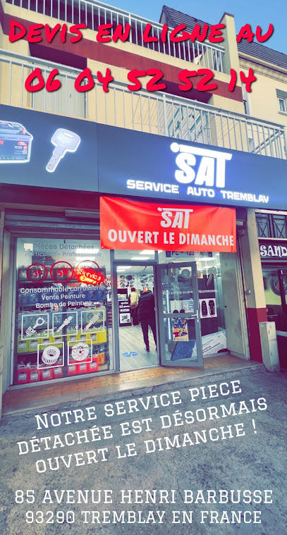 Service Auto Tremblay, Magasin De Pièces Automobiles à Tremblay-en-France